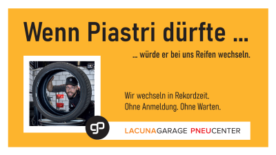 Lacuna Garage Thusis, Reifenwechsel