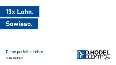 Kampagne D. Hodel Elektro AG