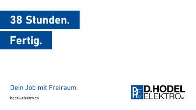Kampagne D. Hodel Elektro AG