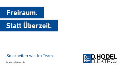 Kampagne D. Hodel Elektro AG