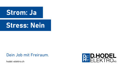 Kampagne D. Hodel Elektro AG
