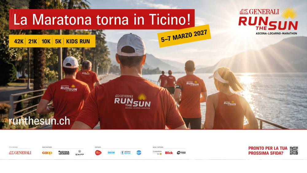 Run The Sun, Ascona-Locarno-Maraton, Werbesujet